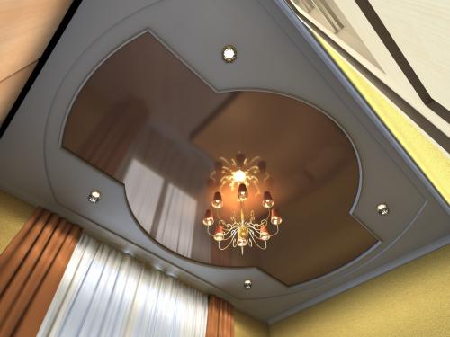 Обои на потолок в спальне. Профессиональные приемы оформления потолка в спальне