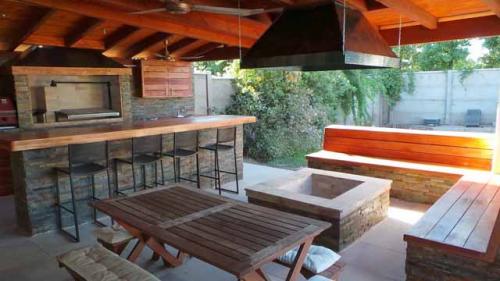 Проект беседки с мангалом. Ваша беседка с мангалом: важные детали