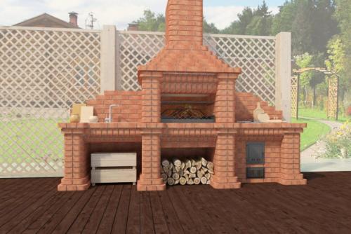 Кладка барбекю своими руками. Барбекю из кирпича своими руками пошаговая инструкция для домашнего умельца (фото + видео)