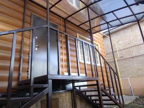 Чертежи крыльца из металла. Подготовительные работы 12