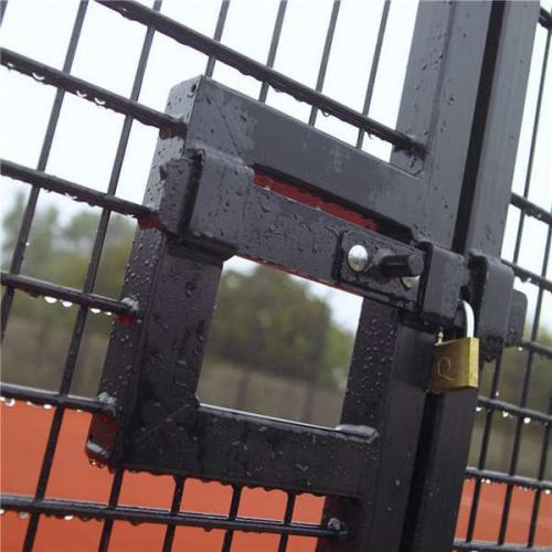 Как установить кодовый замок на калитку из профнастила. Тип размещения