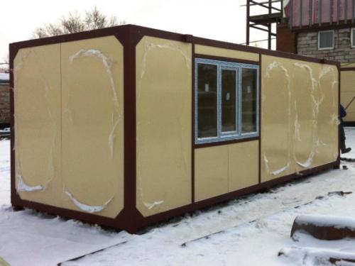 Планировка бытовки. Материалы