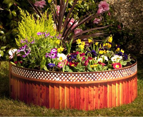 Прямоугольная клумба оформление. Как оформить клумбу — примеры схем красивого и стильного дизайна цветников и клумб (70 фото)