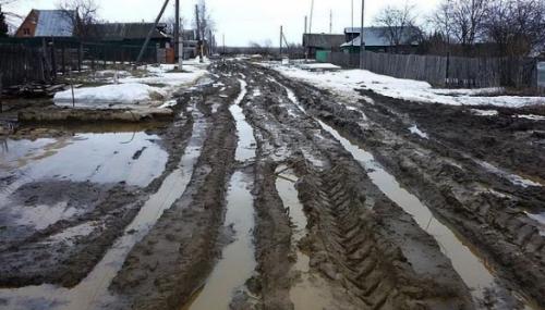 Заезд на участок ниже дороги. Строительство подъездной дороги с использованием геотекстиля