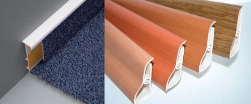 Ковролин под плинтус или нет. Плинтус для ковролина, какой выбрать: Алюминиевый или Пластиковый. Советы