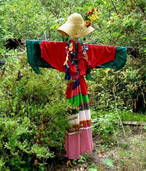 Картинка чучело огородное для детей. Секрет эффективного пугала