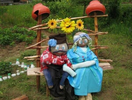 Картинка чучело огородное для детей. Секрет эффективного пугала