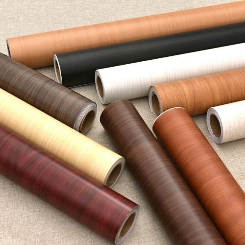 Оклейка стен поливинилхлоридной декоративно-отделочной самоклеющейся пленкой. Особенности покрытия