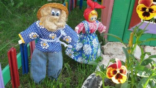 Картинка чучело огородное для детей. Секрет эффективного пугала