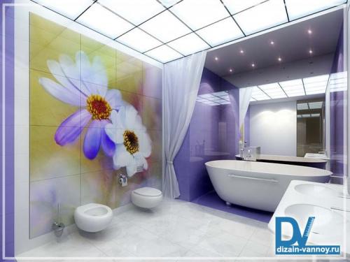 Оклейка стен в ванной самоклеющейся пленкой. Возможности применения клеенки для ванной