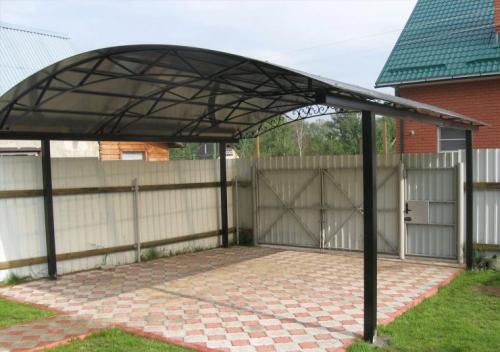 Как построить навес для автомобиля своими руками. Навес для автомобиля — краткая и понятная инструкция по созданию своими руками (80 фото)