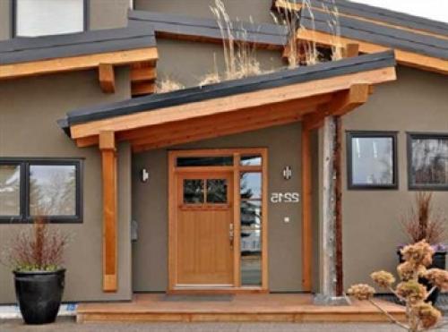 Как построить навес к дому из дерева своими руками. Стильно и практично – деревянные навесы к дому своими руками