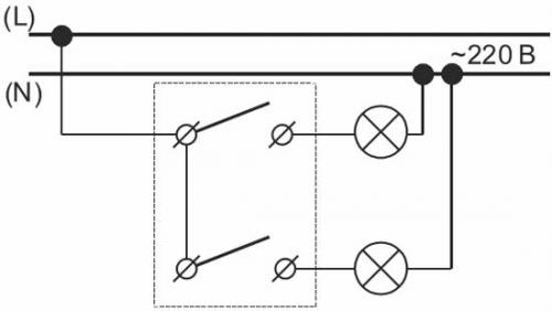 Схема подключение выключателя. Схемы подключения выключателей