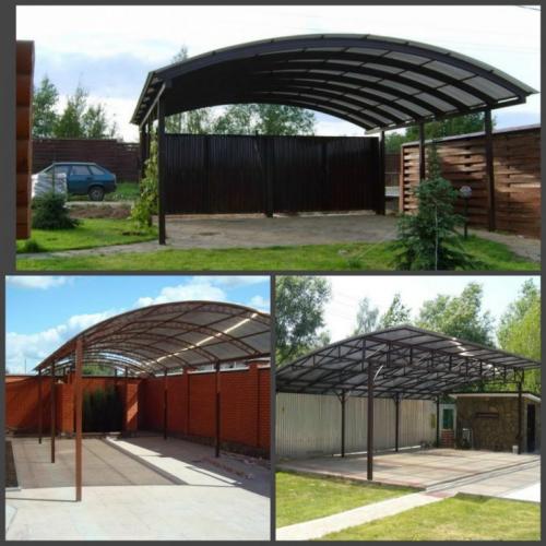 Как построить навес для автомобиля своими руками. Навес для автомобиля — краткая и понятная инструкция по созданию своими руками (80 фото)