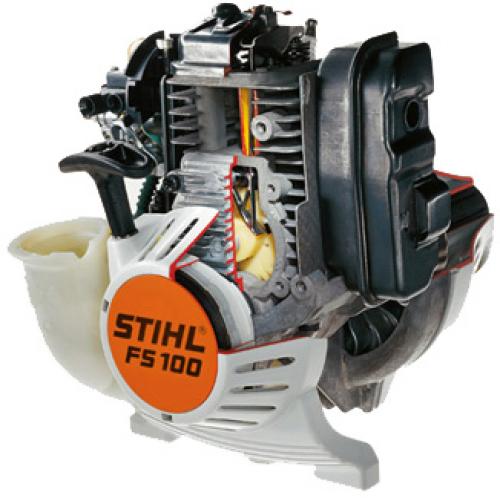 Ремонт бензокоса своими руками. Конструкция бензокосы 01