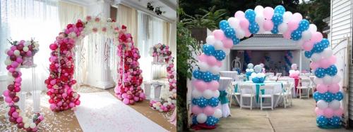 Как делается арка из шариков. Как сделать арку из воздушных шариков своими руками