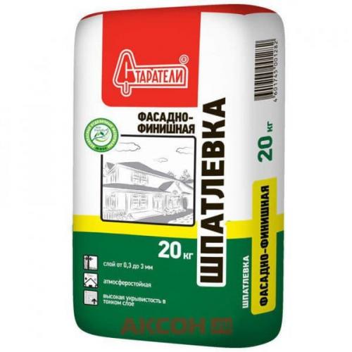Шпаклевка фасадная финишная. Шпаклевка фасадная водостойкая и морозостойкая под покраску стен