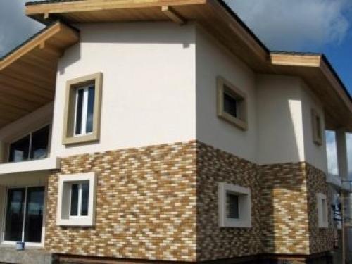 Фасадная отделка дома варианты. Критерии выбора облицовки фасада 24