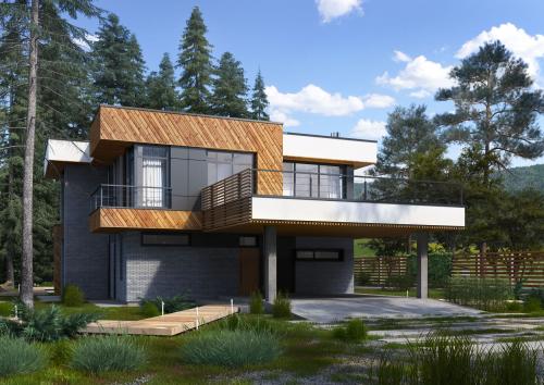 Сколько стоит коттедж построить. Каменные дома под ключ (проекты и цены) 04