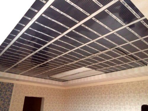 Инфракрасная пленка на потолок. Характеристики пленочного инфракрасного отопления на потолок