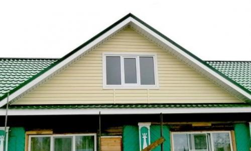 Чем обшить фронтон дома подешевле. Материалы для облицовки фронтона частного дома