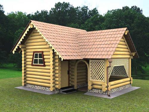 Сколько надо кубов бруса на баню 3 н. Планировка