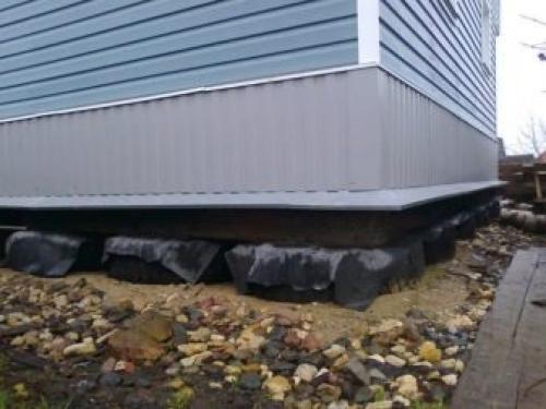 Фундамент на покрышках. Технология возведения фундамента из покрышек 02