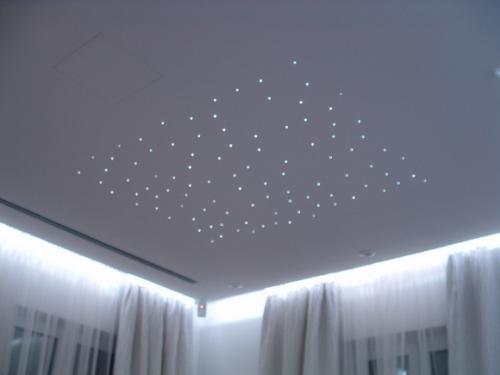 Эффектное освещение комнат светодиодной лентой на потолке. Варианты оформления