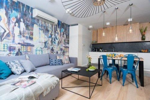 Какие оттенки синего цвета подходят для создания уютного интерьера. Стили интерьера и синий цвет