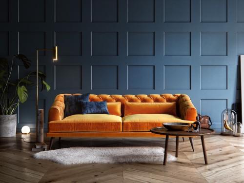 30 вдохновляющих примеров интерьера в синих тонах. Синяя гостиная: 30 вдохновляющих примеров