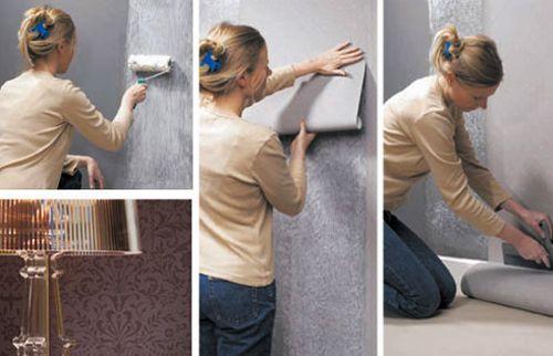 Сложно ли клеить метровые обои. Как клеить метровые обои одному человеку?