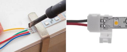 Монтаж светодиодной ленты. Монтаж и установка светодиодной ленты: подсоединение, закрепление, установка