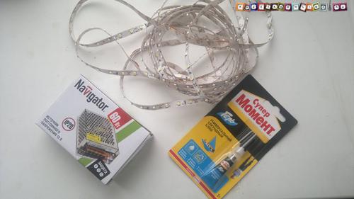 Отклеивается светодиодная лента. СЕКРЕТ НАДЕЖНОГО КРЕПЛЕНИЯ СВЕТОДИОДНОЙ ЛЕНТЫ