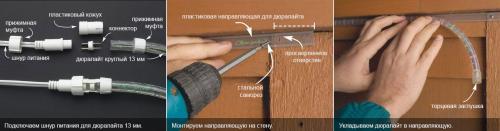 Подсветка натяжного потолка по периметру. Использование гипсокартонного листа при подсветке