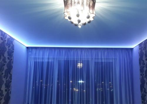 Подсветка потолка по периметру. Варианты размещения подсветки на натяжном потолке