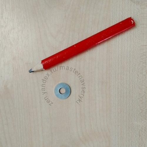 Как правильно разметить стену для точного стыка. Полезная хитрость, которая поможет точно подогнать лист к неровной стене.