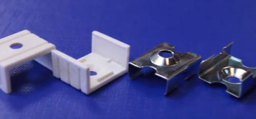 Монтаж светодиодной ленты В профиль. Виды