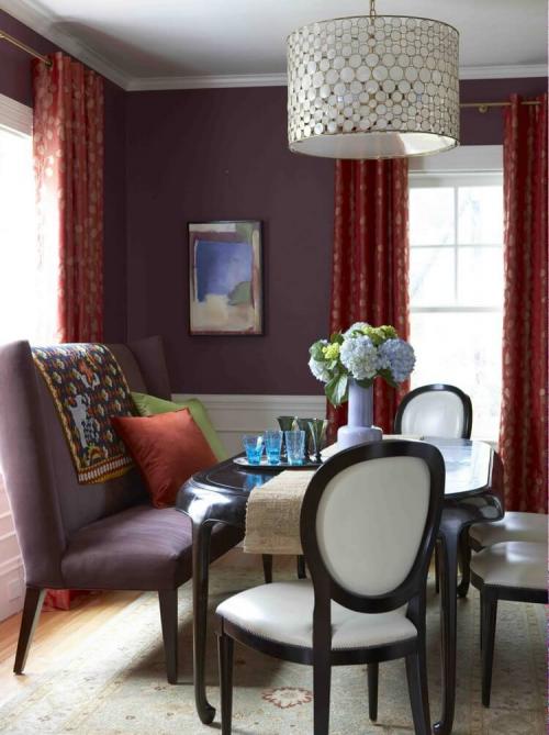 Бордовая мебель в интерьере. Бордовый цвет в интерьере и его сочетание с другими цветами