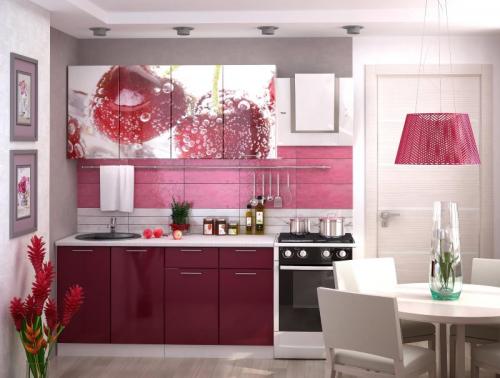 Сочетание бордового цвета в интерьере кухни. На что нужно обращать внимание при выборе кухни бордового цвета