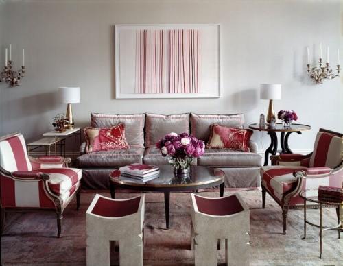 Бордовая мебель в интерьере. Бордовый цвет в интерьере и его сочетание с другими цветами