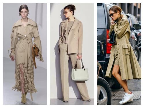 Можно ли носить бежевый цвет круглый год или он подходит только для определенных сезонов. Тотальный бежевый образ
