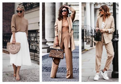 Можно ли носить бежевый цвет круглый год или он подходит только для определенных сезонов. Тотальный бежевый образ