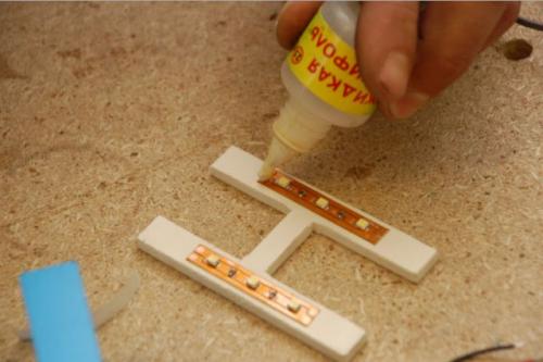 Поделки из светодиодной ленты. Как можно использовать светодиодную ленту