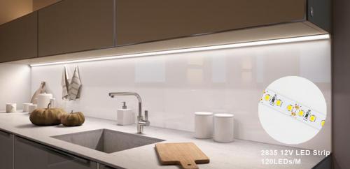 Лучшие идеи светодиодных лент. #3. Светодиодные ленты для освещения кухни