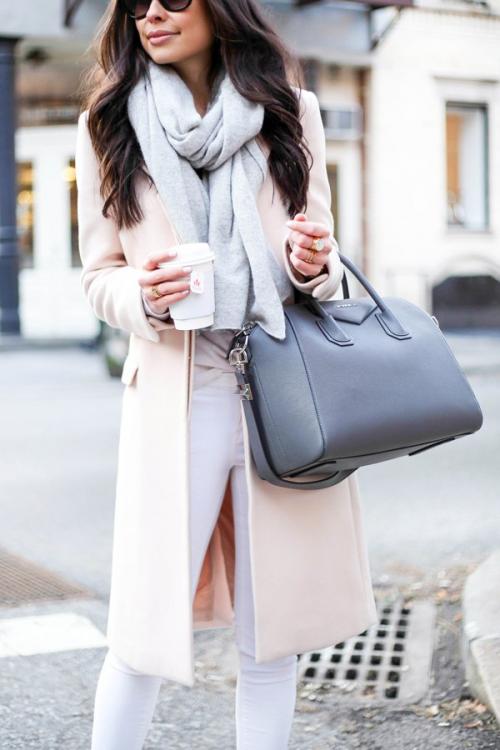 Современный стиль: как сочетать бежевый и серый цвета в одежде 02