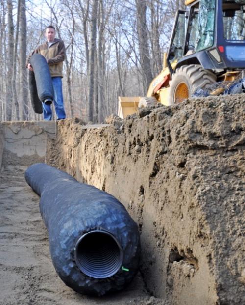 Дренажная труба софтрок. Преимущества дренажной системы «Softrock»