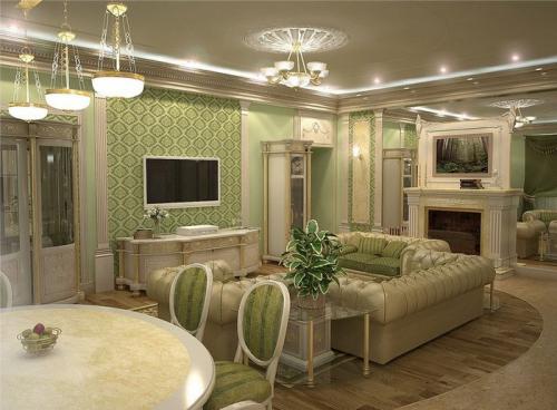 Как создать уютную атмосферу в зеленой гостиной. Гостиная в зеленых тонах: выбираем стиль