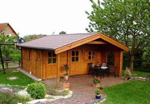 Сколько времени занимает строительство дома 6х8 своими руками. Дачный одноэтажный дом 6х8: рассматриваем все «плюсы» и «минусы» проекта