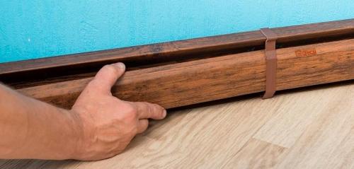 Теплый плинтус электрический. Тёплый плинтус: выбор, устройства, достоинства и недостатки