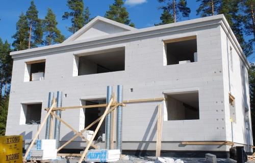 Сколько времени занимает строительство одноэтажного дома из пеноблоков. Срок строительства дома из пеноблока